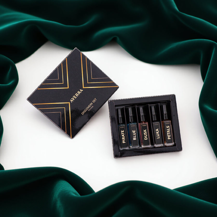Averra Discovery Set for Men – 5 Luxury-Inspired Scents