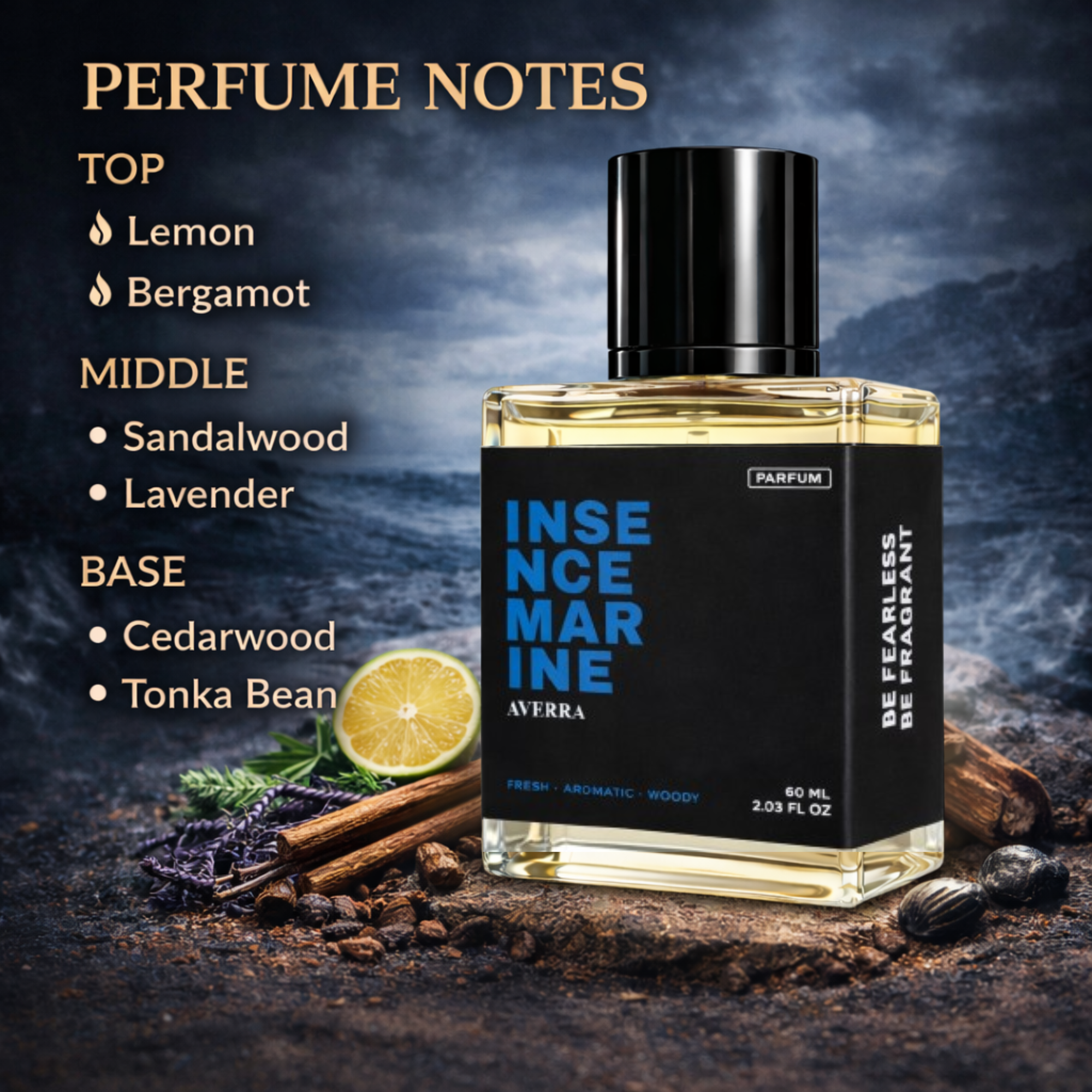 Incense Marine (Inspired by Bl€u De Ch@n€l)