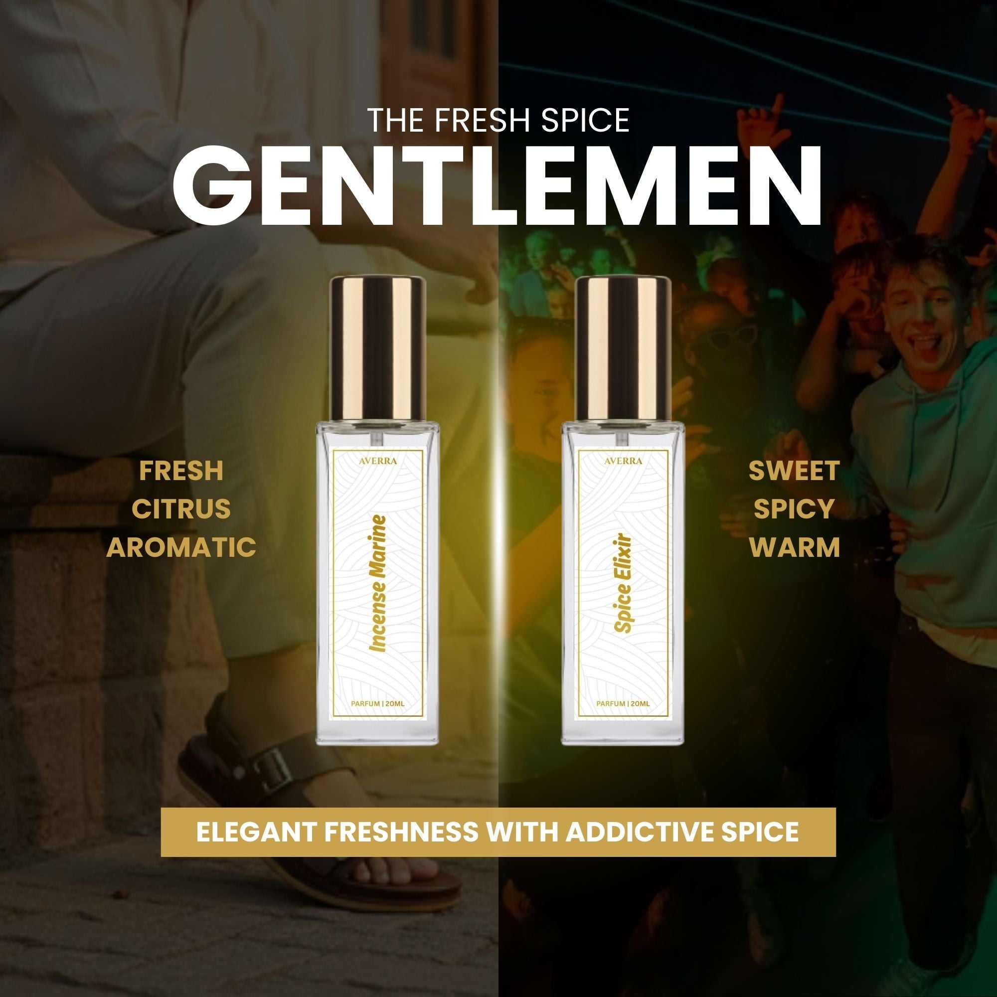 Incense Marine & Spice Elixir Duo for Men