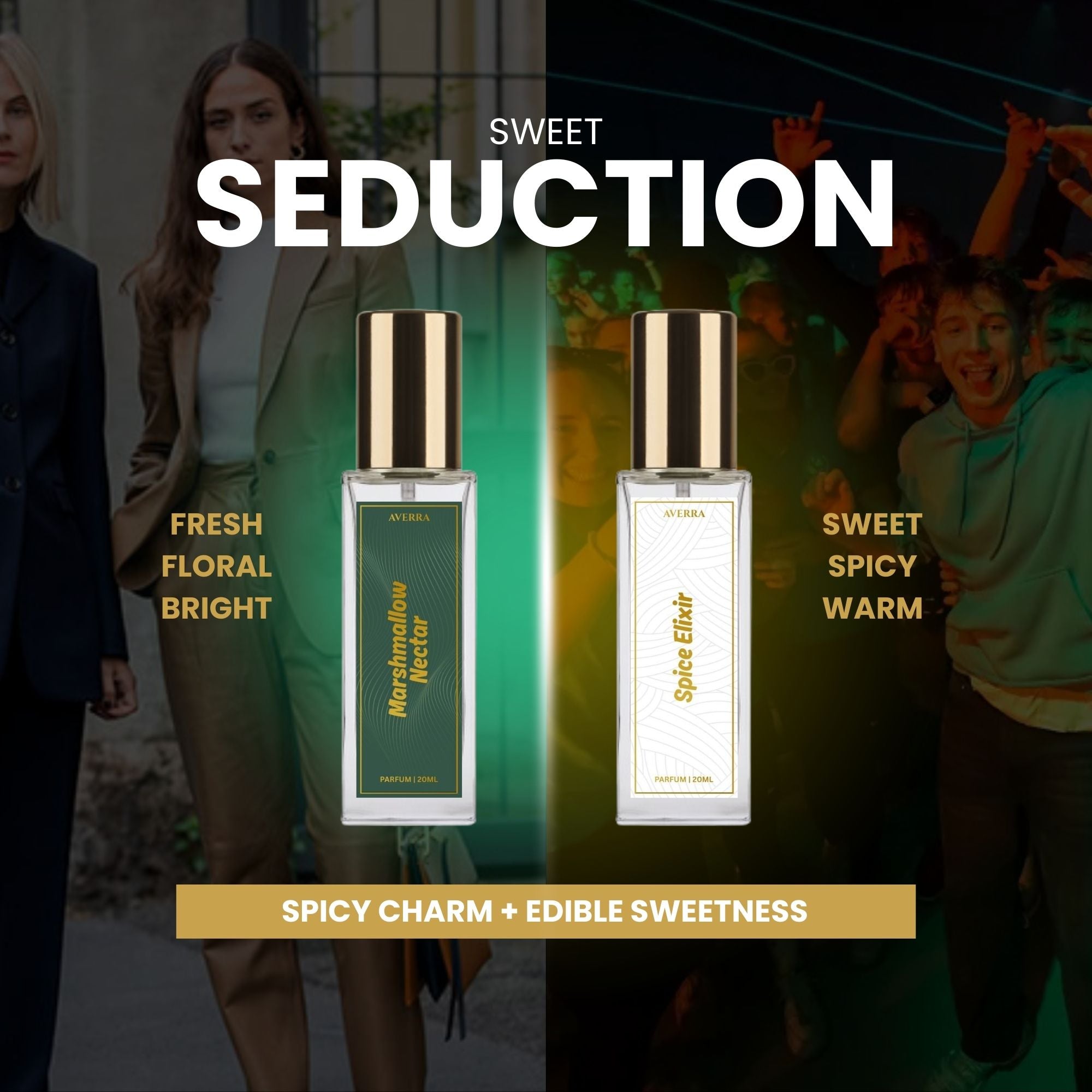 Marshmallow Nectar & Spice Elixir Unisex Fragrance Duo