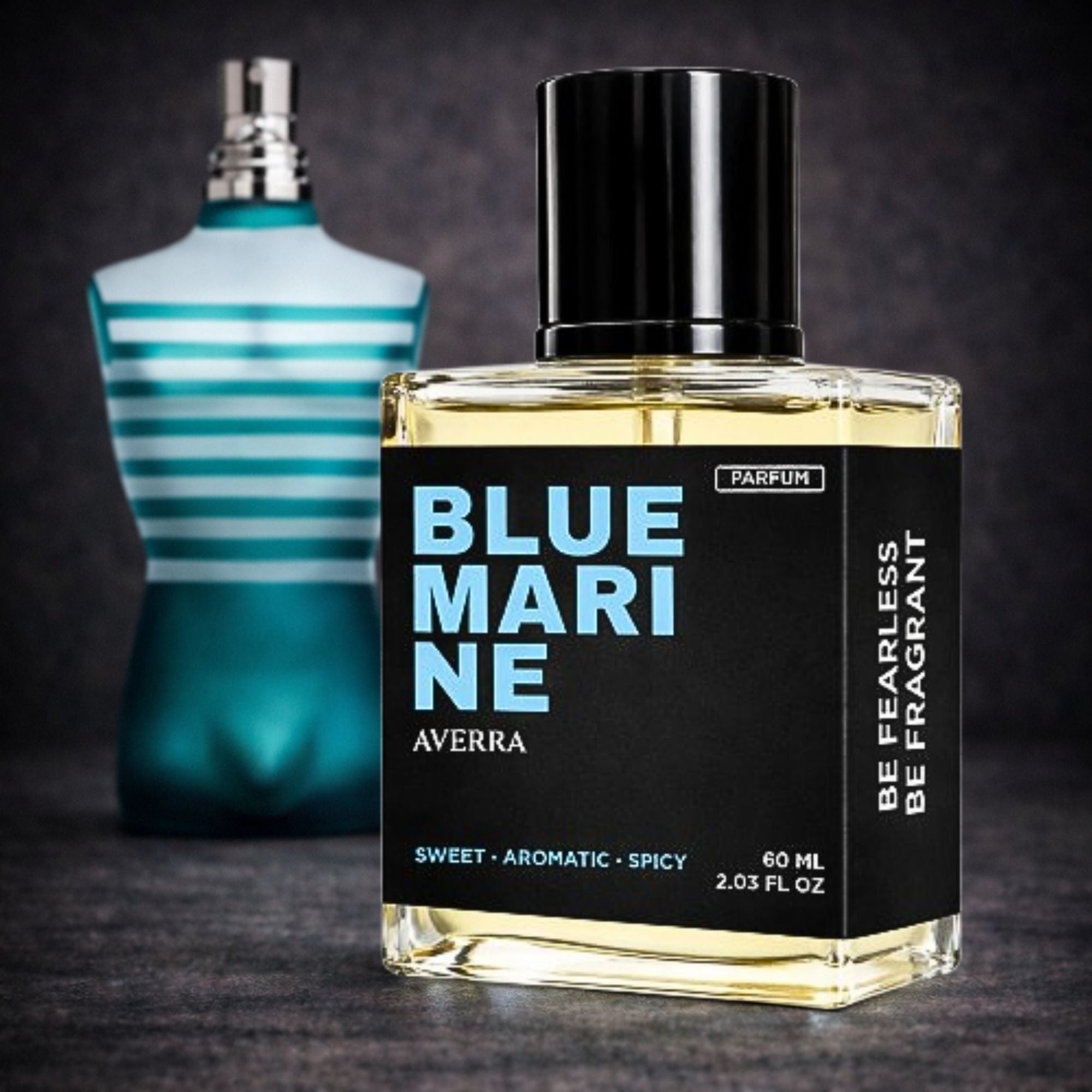 Blue Marine (Inspired by J€@n P@uL G@uLt!€r L€ M@l€ €D† $†r!pp€d L!gh† Blu€)