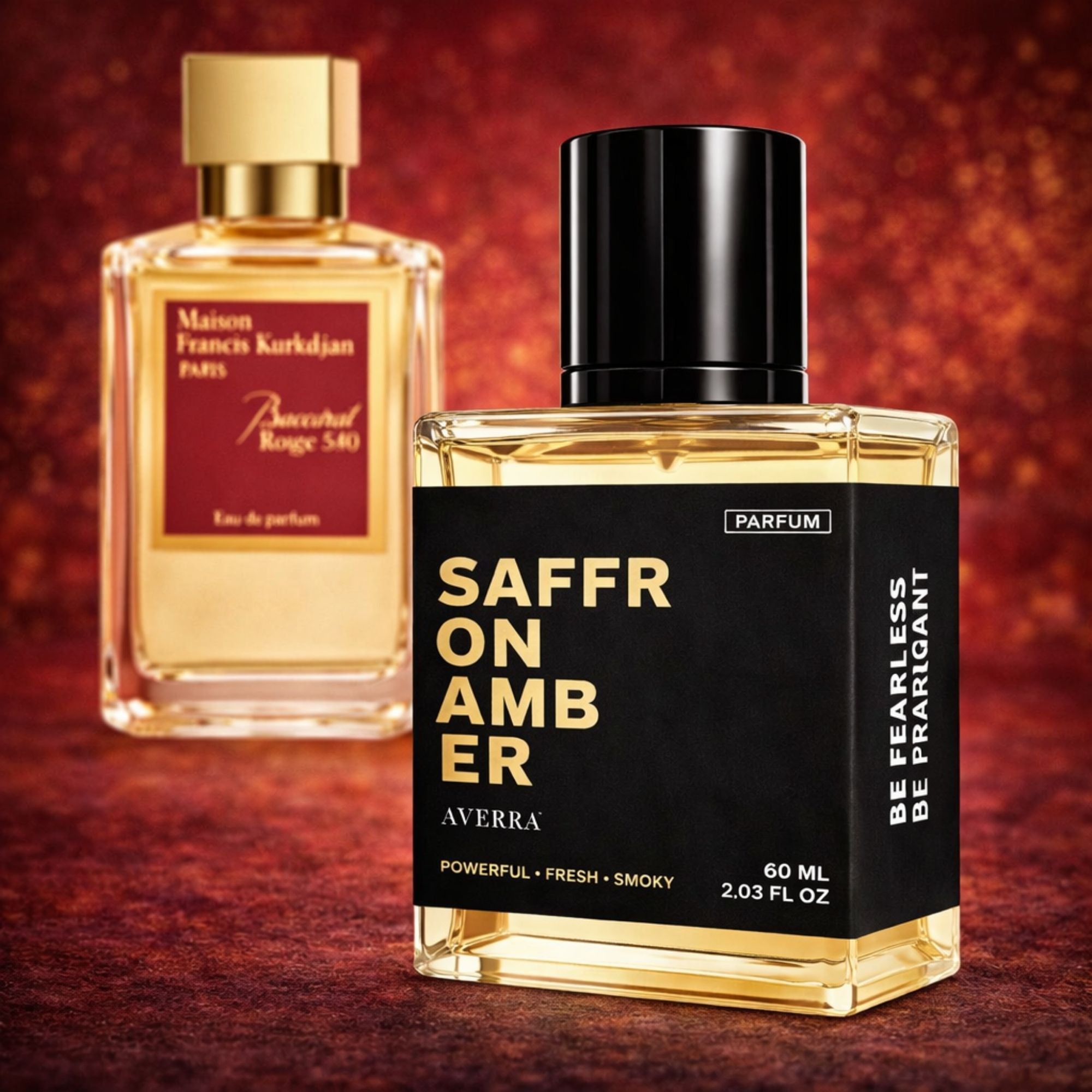 Saffron Amber (Inspired by M@!s0n Fr@nc!$ KurkÐj!@n B@cc@r@† R0ug€ 5૪0)