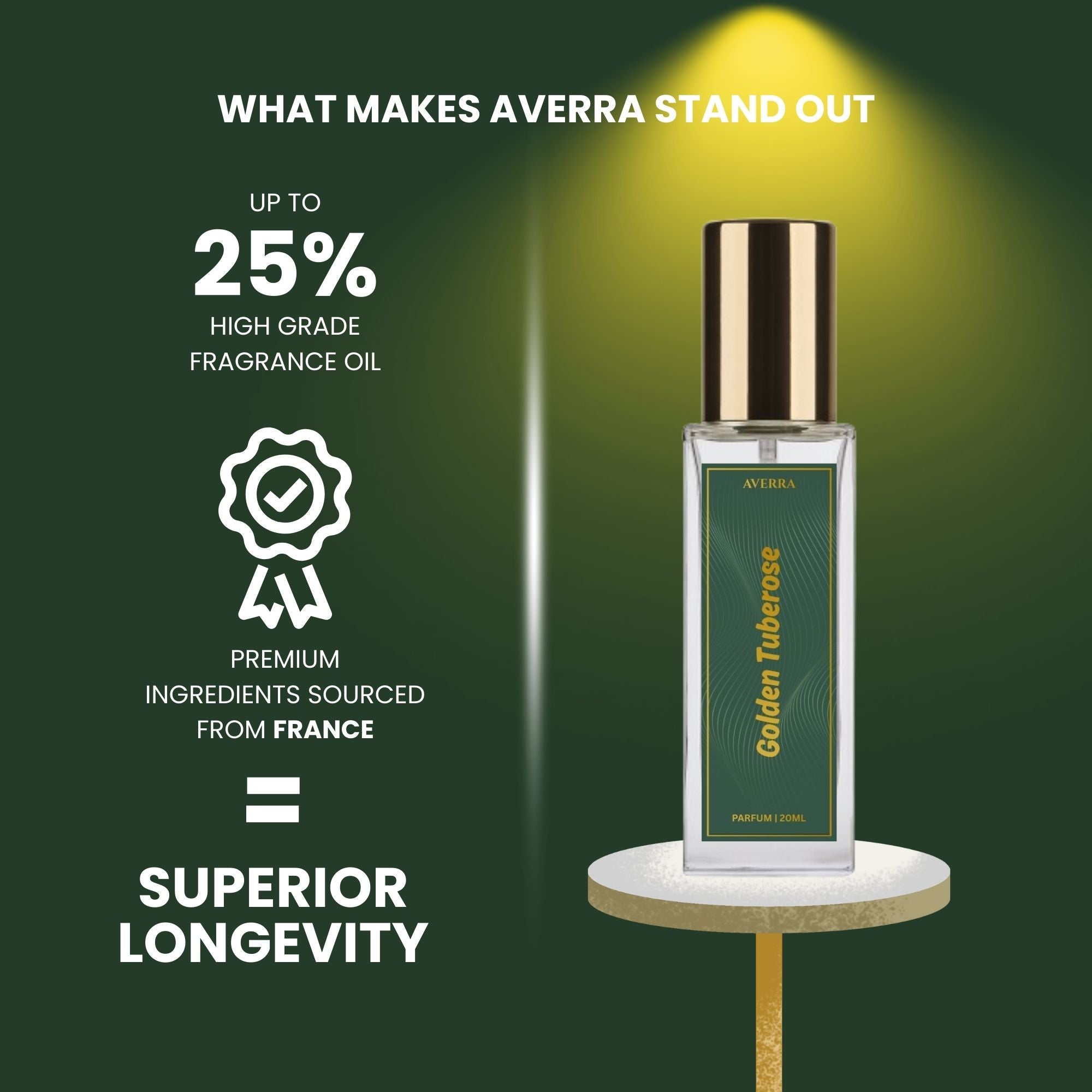 Golden Tuberose Perfume for Women