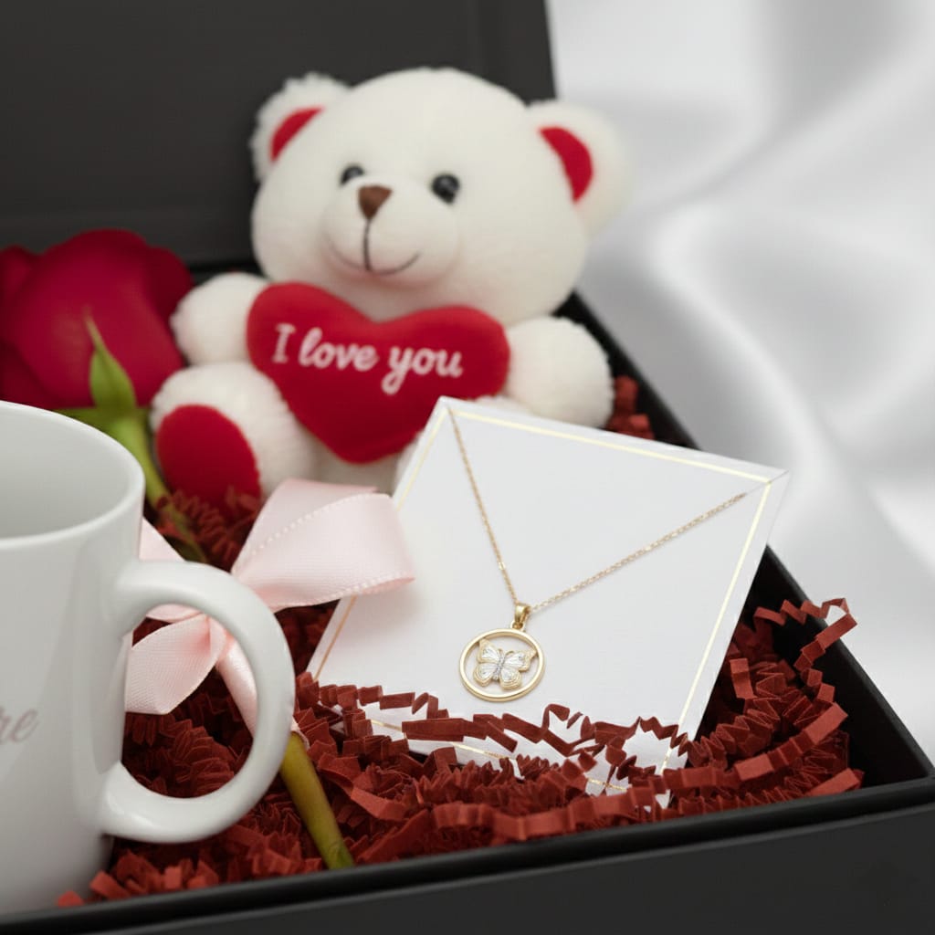 Valentine's day hamper for her | best gift for her