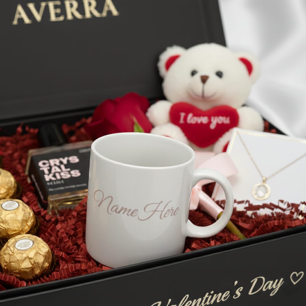 Valentine's day hamper for her | best gift for her
