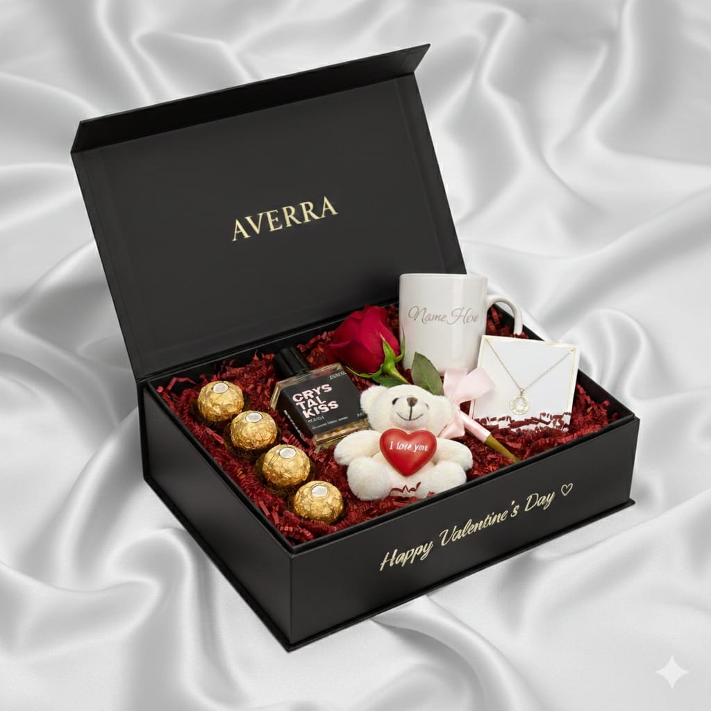 Valentine's day hamper for her | best gift for her